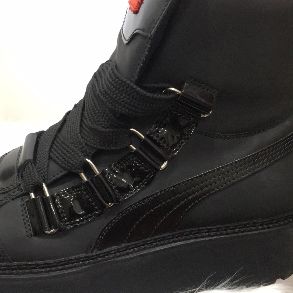 Fenty Puma by Rihanna Leather Sneaker Boot - Picture 8 of 8
